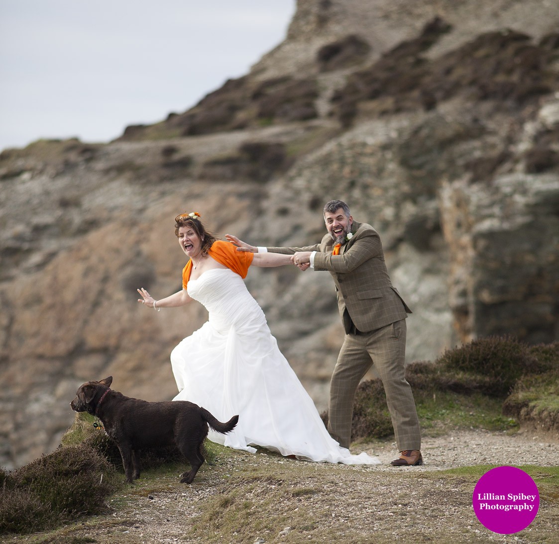 fun wedding photographs