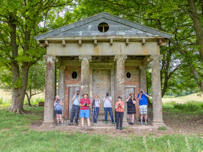 Wiltshire Photography Vacation - Photographers at Temple